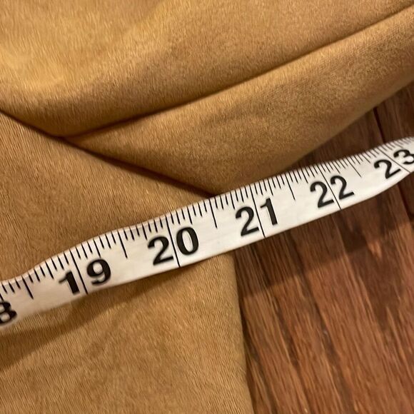 Marc New York Tan faux suede full zip jacket xl - Picture 7 of 9